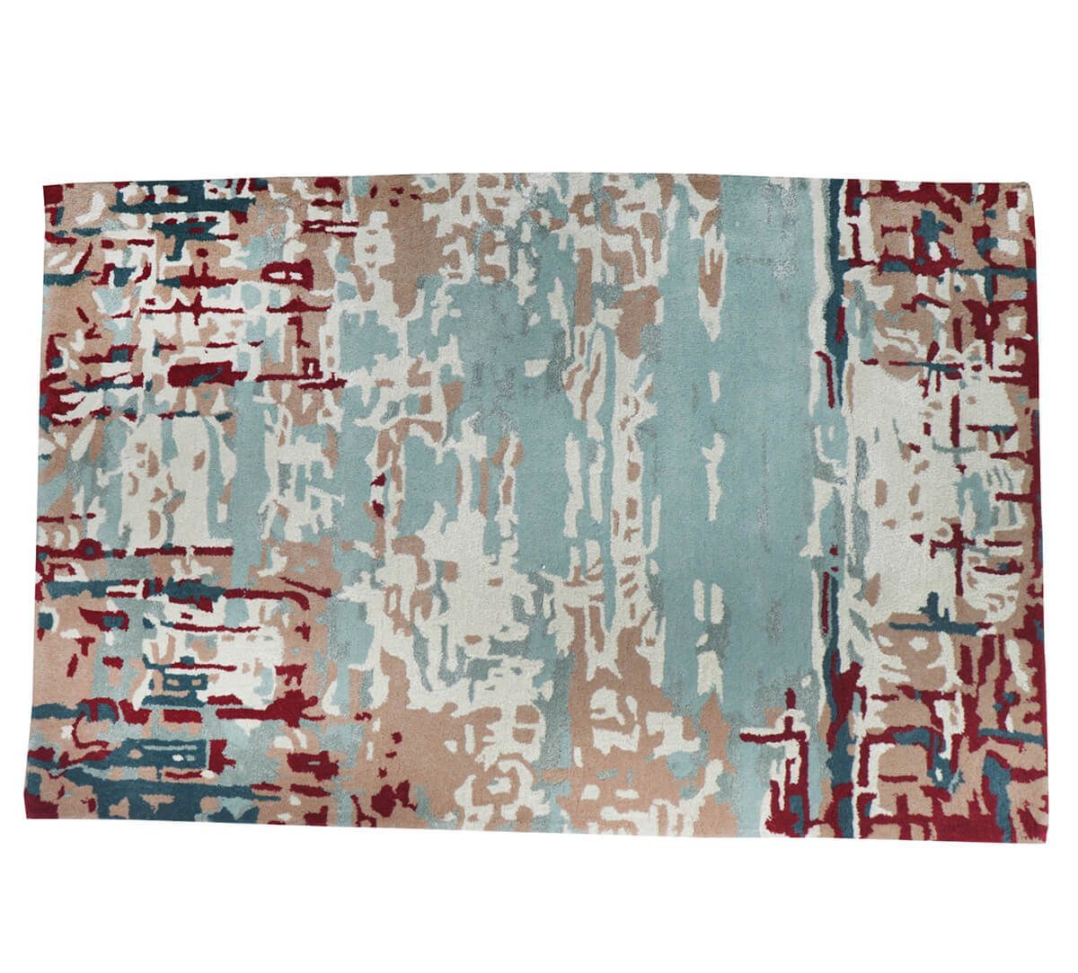 India Circus by Krsnaa Mehta Abstract Jungle 4ft x 6ft Rug