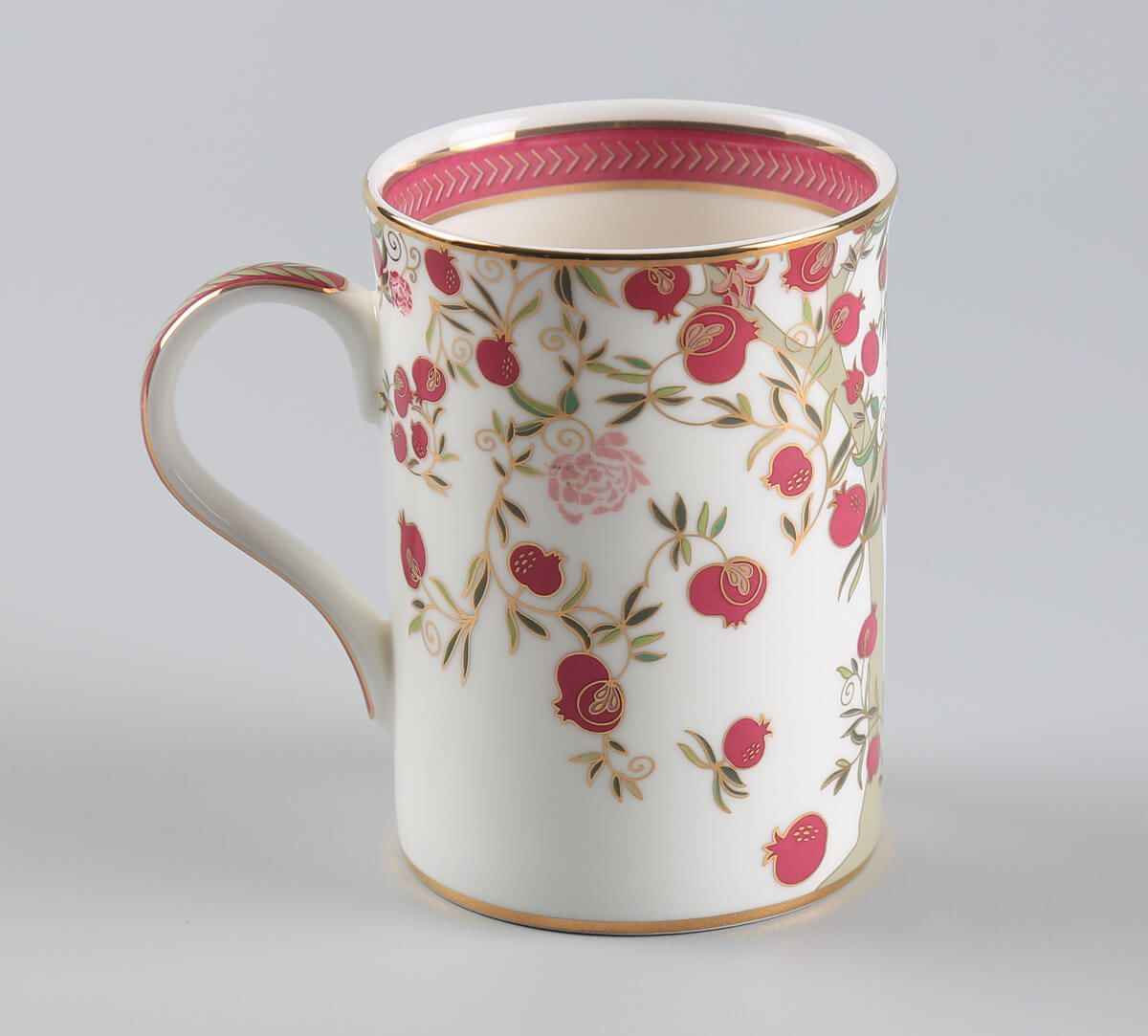 India Circus by Krsnaa Mehta Anaar Kusuma Coffee Mugs and Platter Set