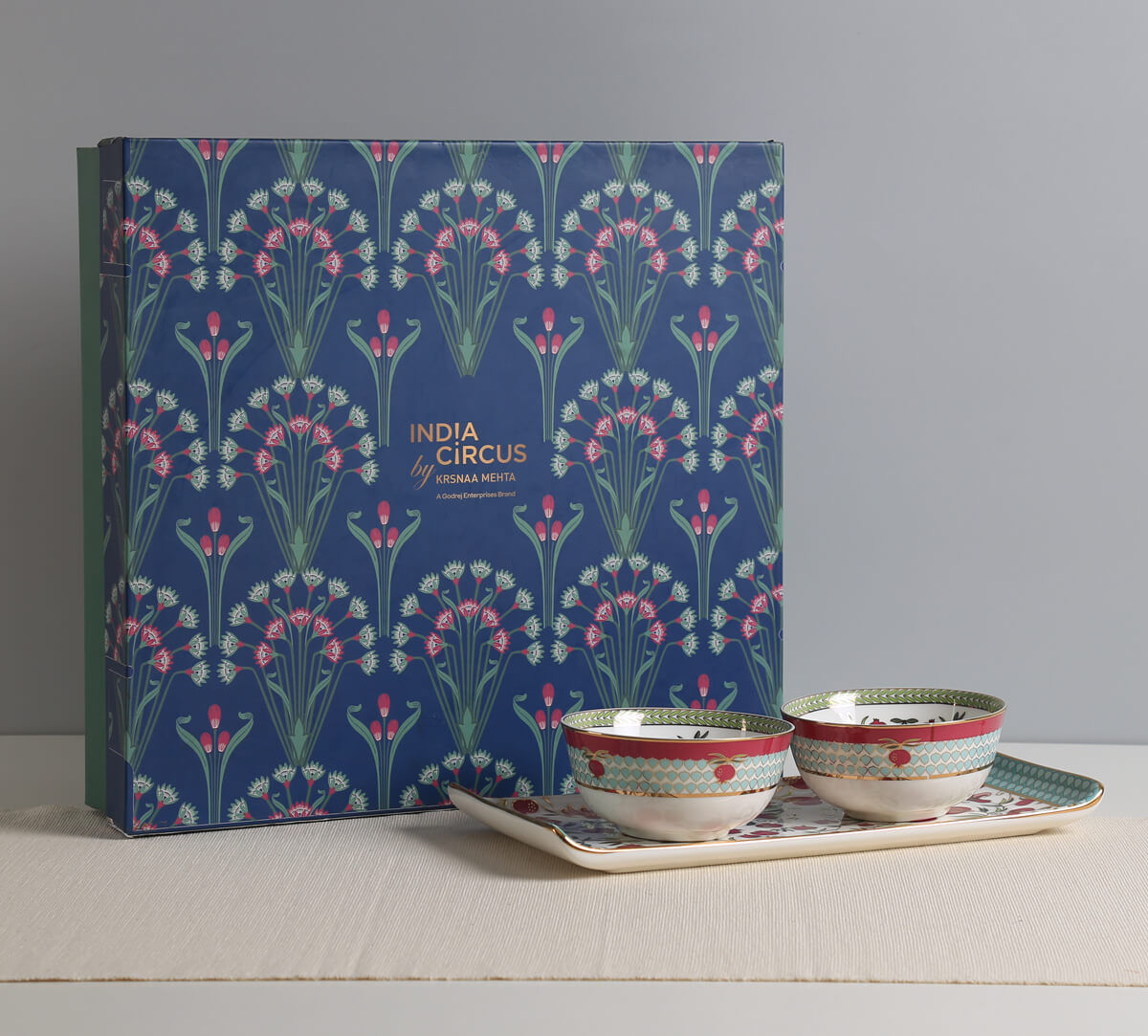 India Circus by Krsnaa Mehta Anaar Kusuma Snack Set