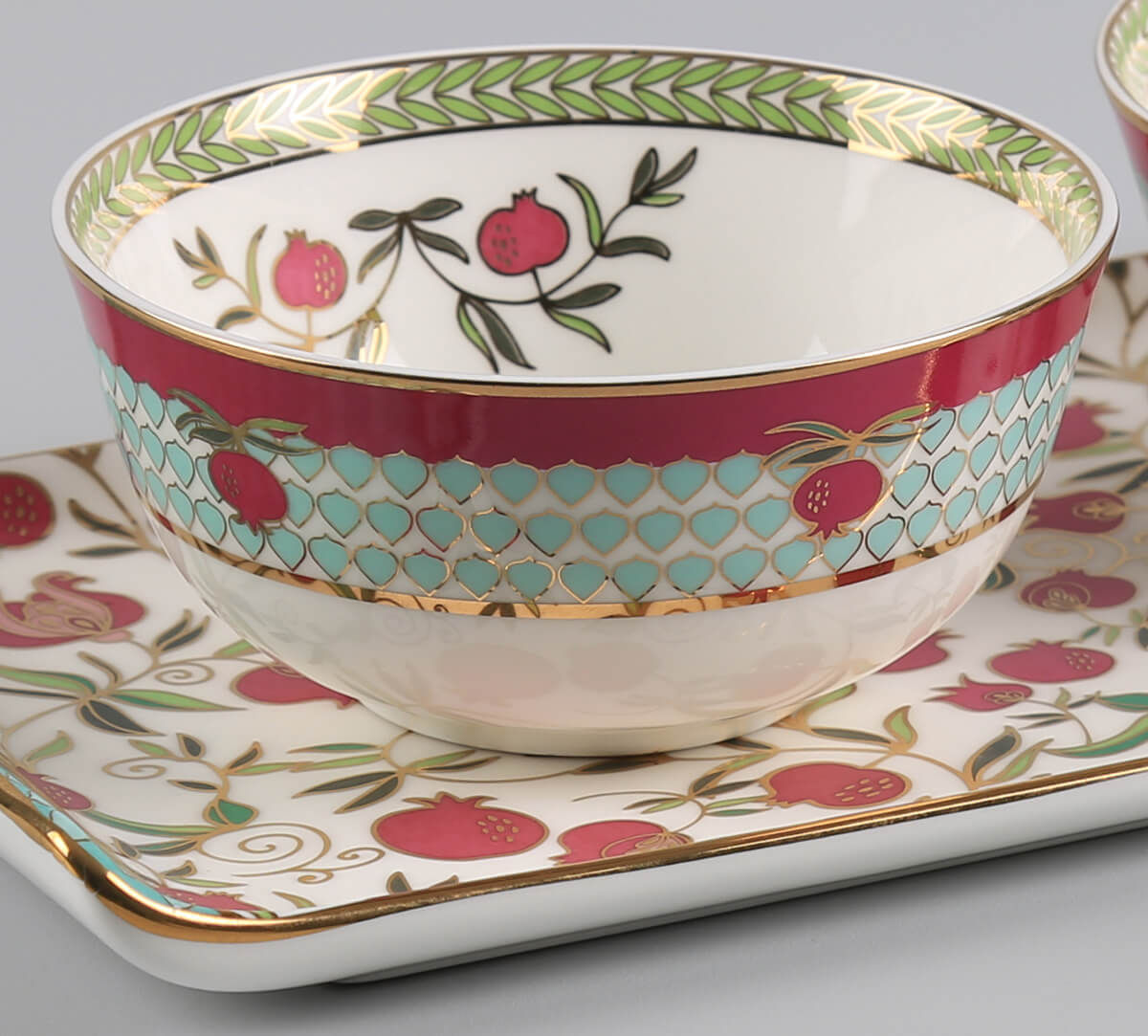 India Circus by Krsnaa Mehta Anaar Kusuma Snack Set