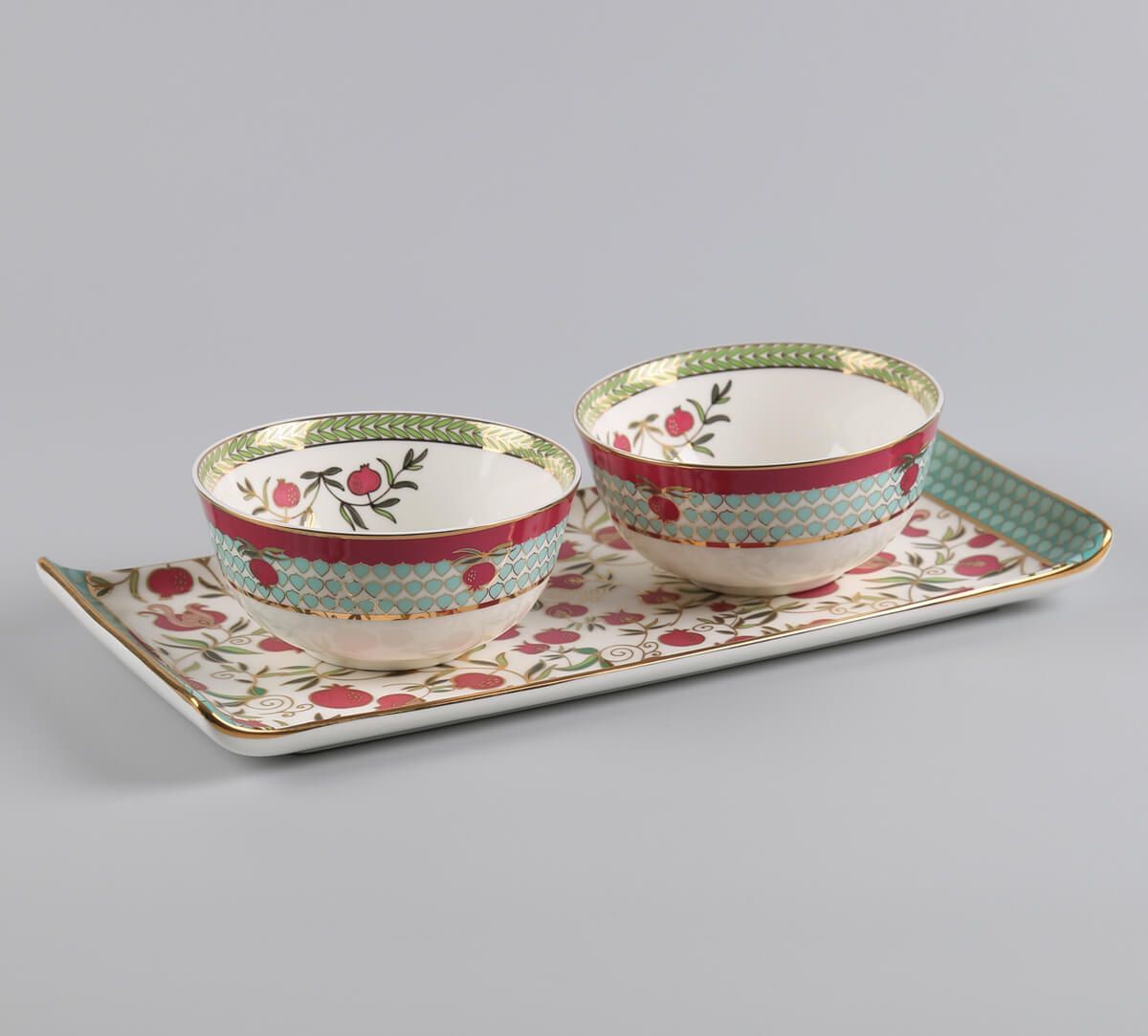 India Circus by Krsnaa Mehta Anaar Kusuma Snack Set