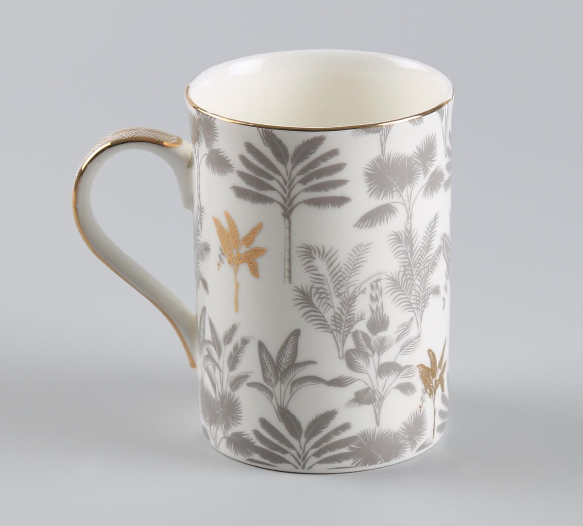 India Circus by Krsnaa Mehta Aurum Tropics Coffee Mugs and Platter Set