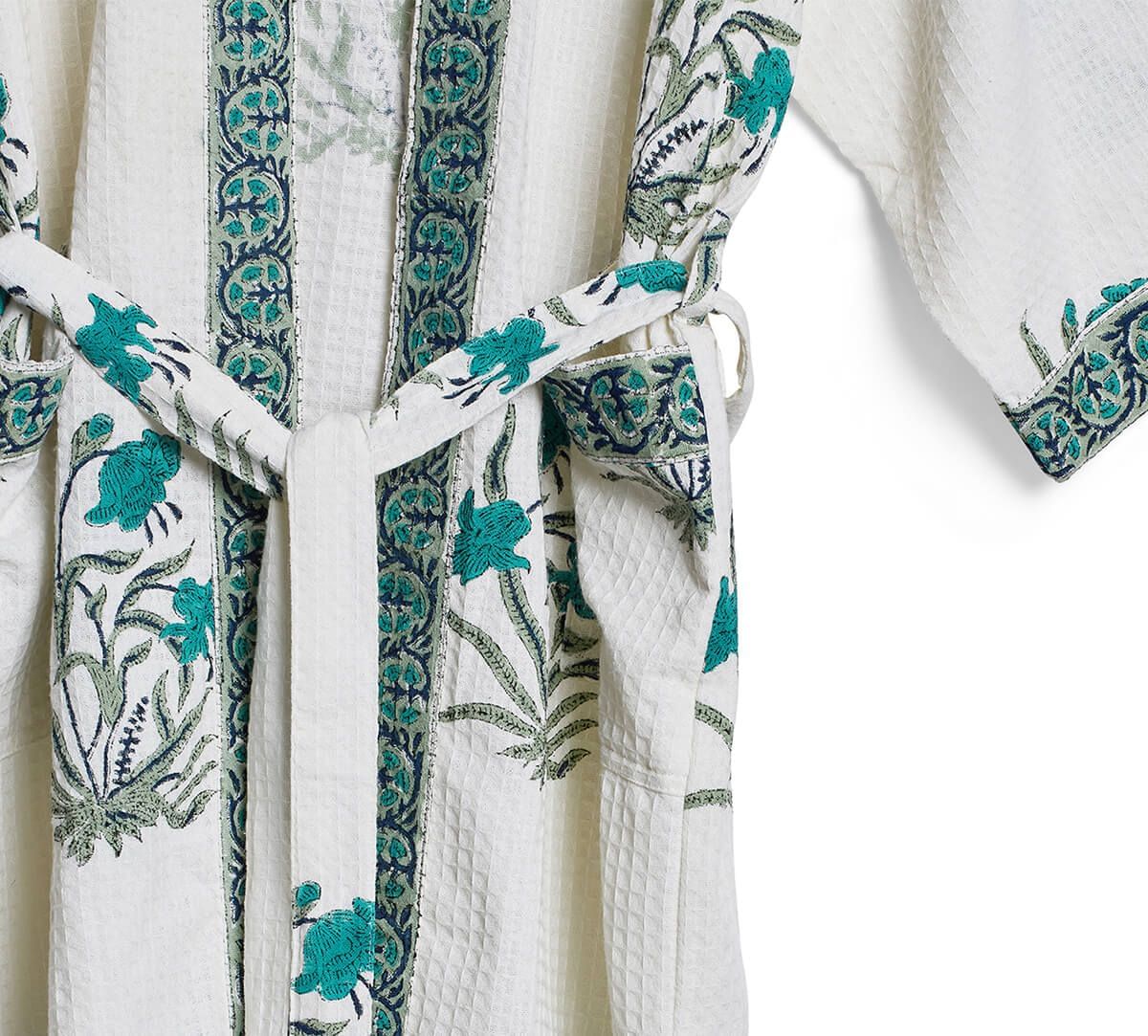 India Circus by Krsnaa Mehta Azalea Allure Bathrobe