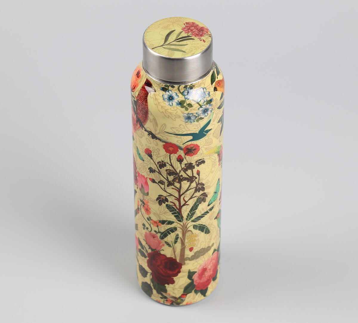 India Circus by Krsnaa Mehta Bird Land Big Steel Bottle