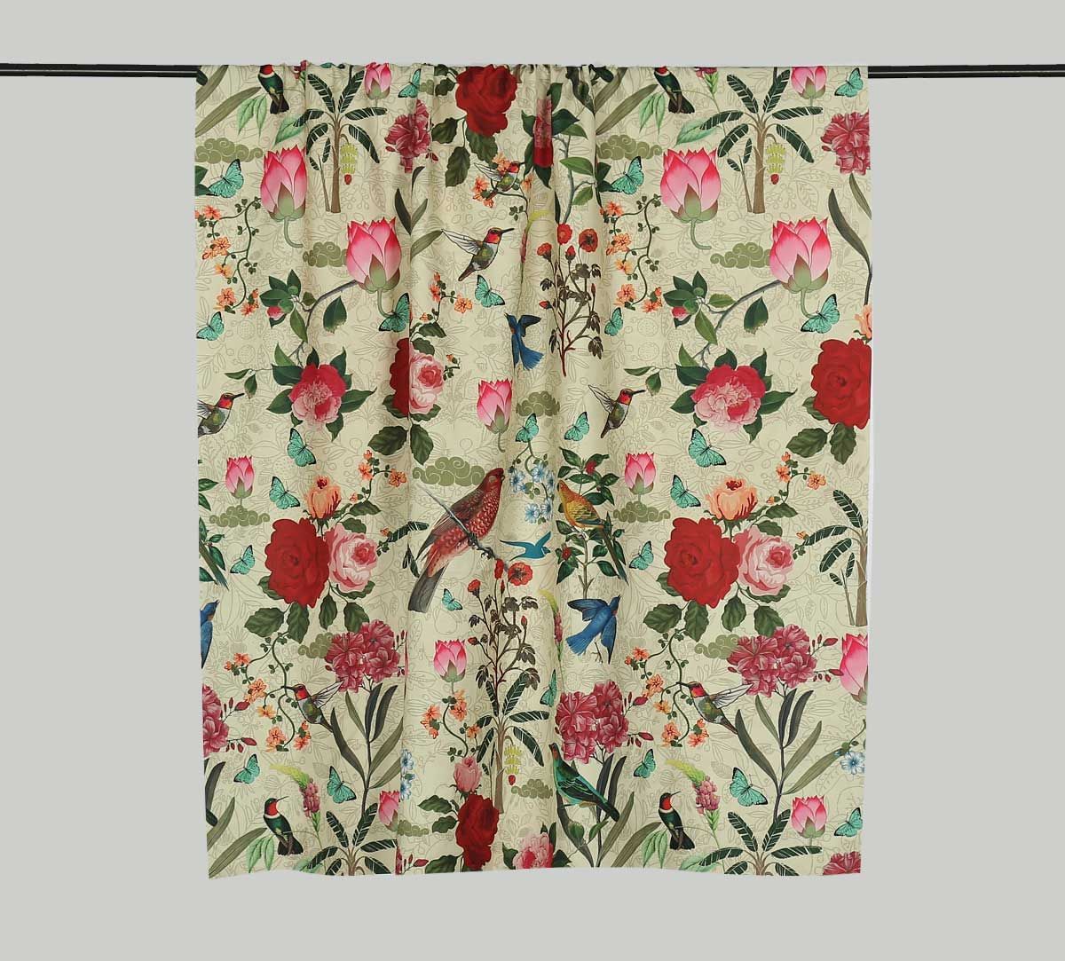 India Circus by Krsnaa Mehta Bird Land Fabric