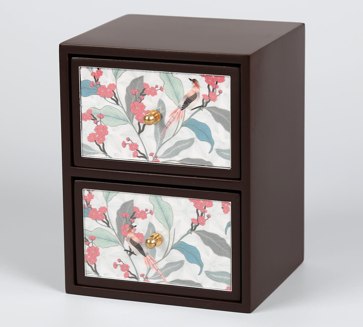 India Circus by Krsnaa Mehta Bird land paradise Small Chest of Drawer