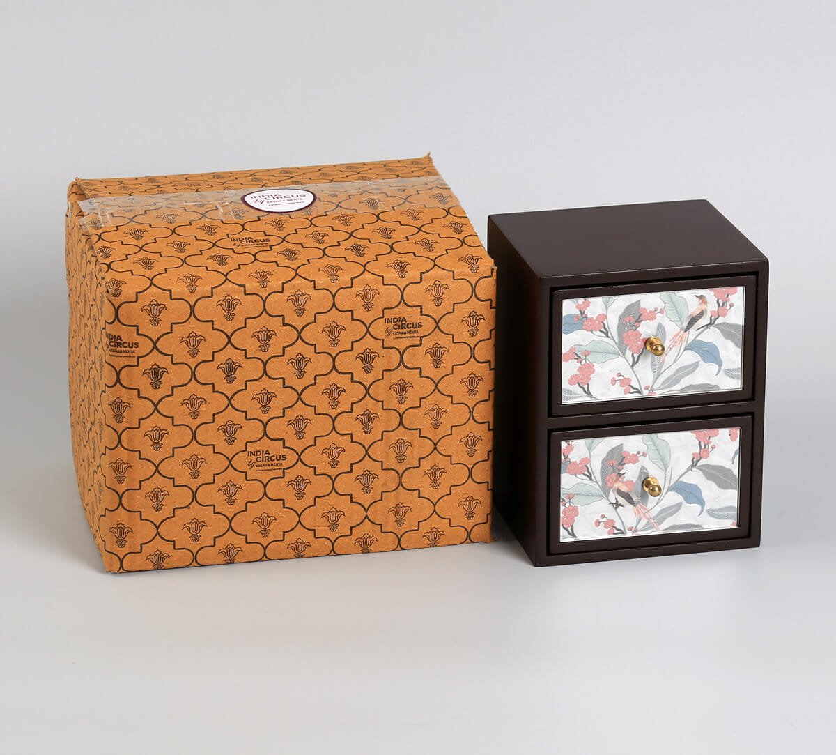 India Circus by Krsnaa Mehta Bird land paradise Small Chest of Drawer