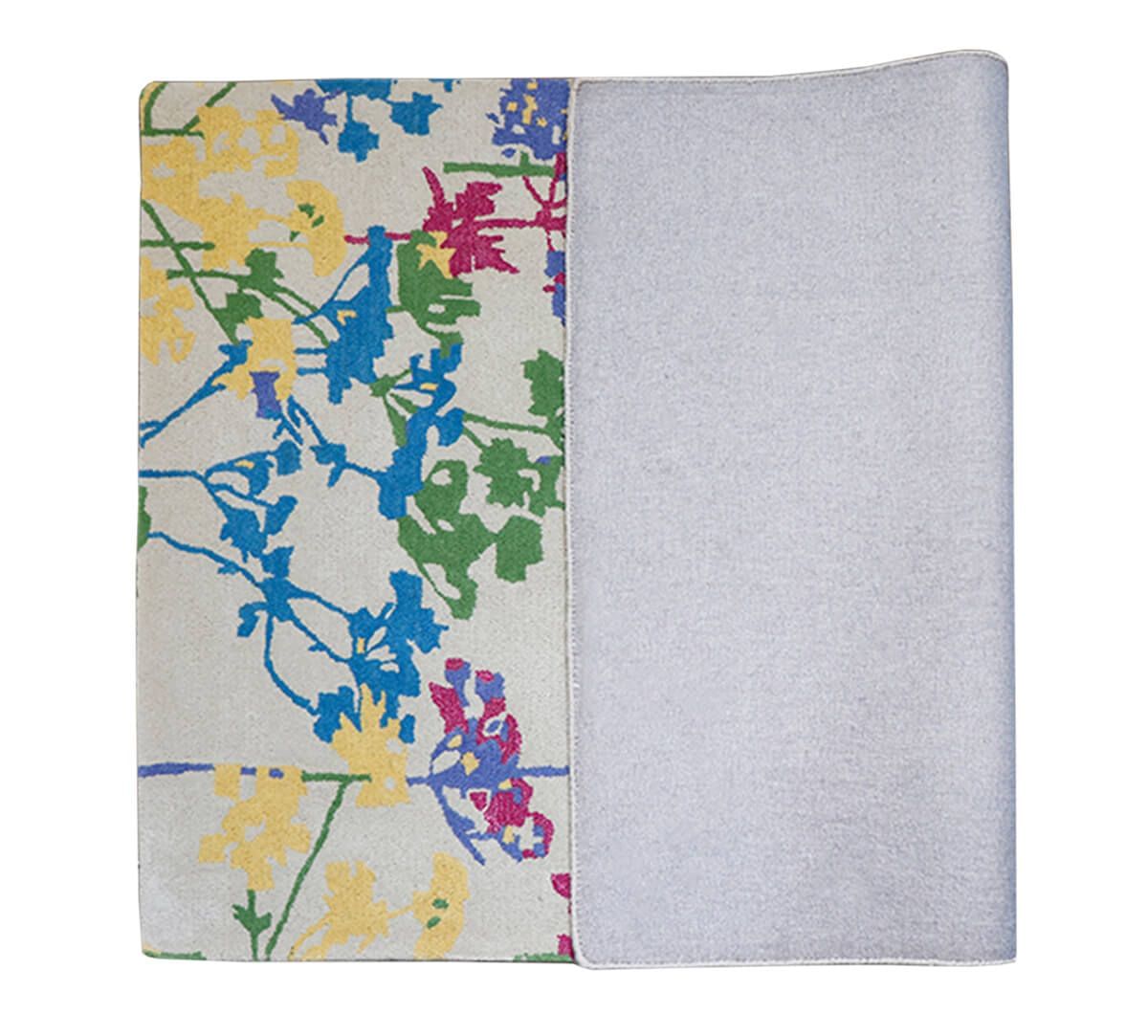 India Circus by Krsnaa Mehta Blooms and Bouquet 4ft x 6ft Rug