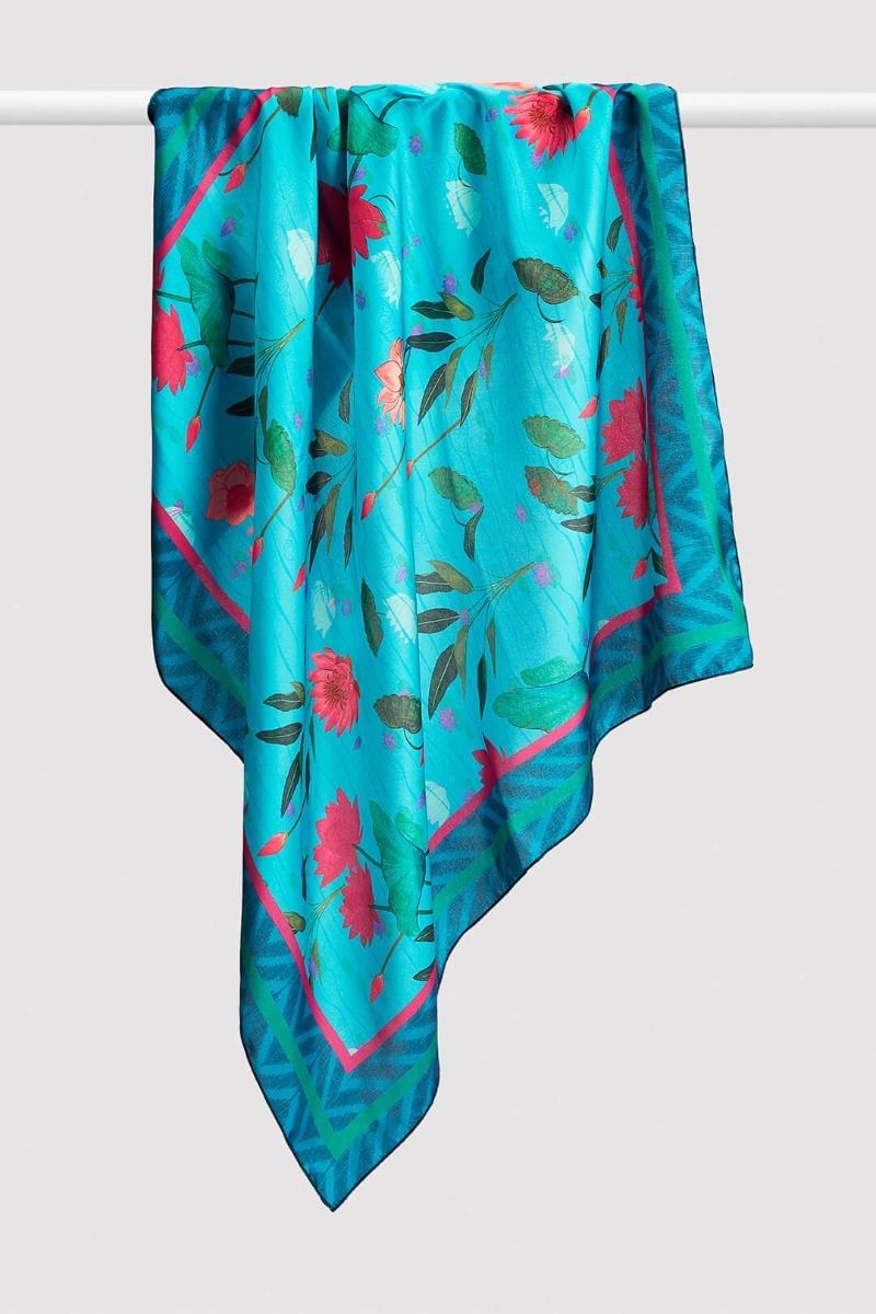 India Circus by Krsnaa Mehta Blossomy Mosaic Scarf