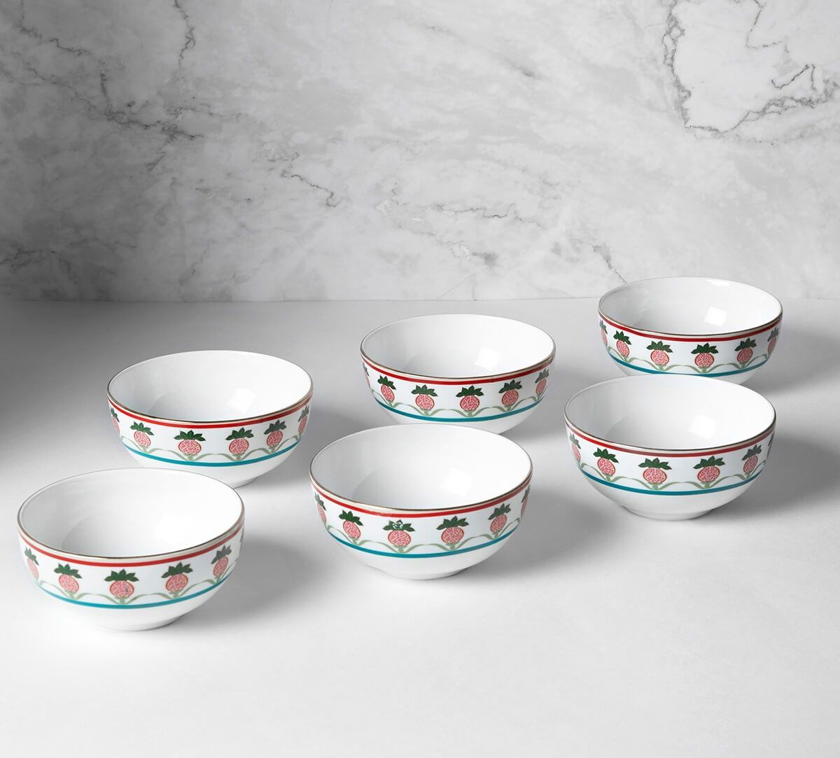 India Circus by Krsnaa Mehta Blushed Orchard Dinner Set - 20 Pieces