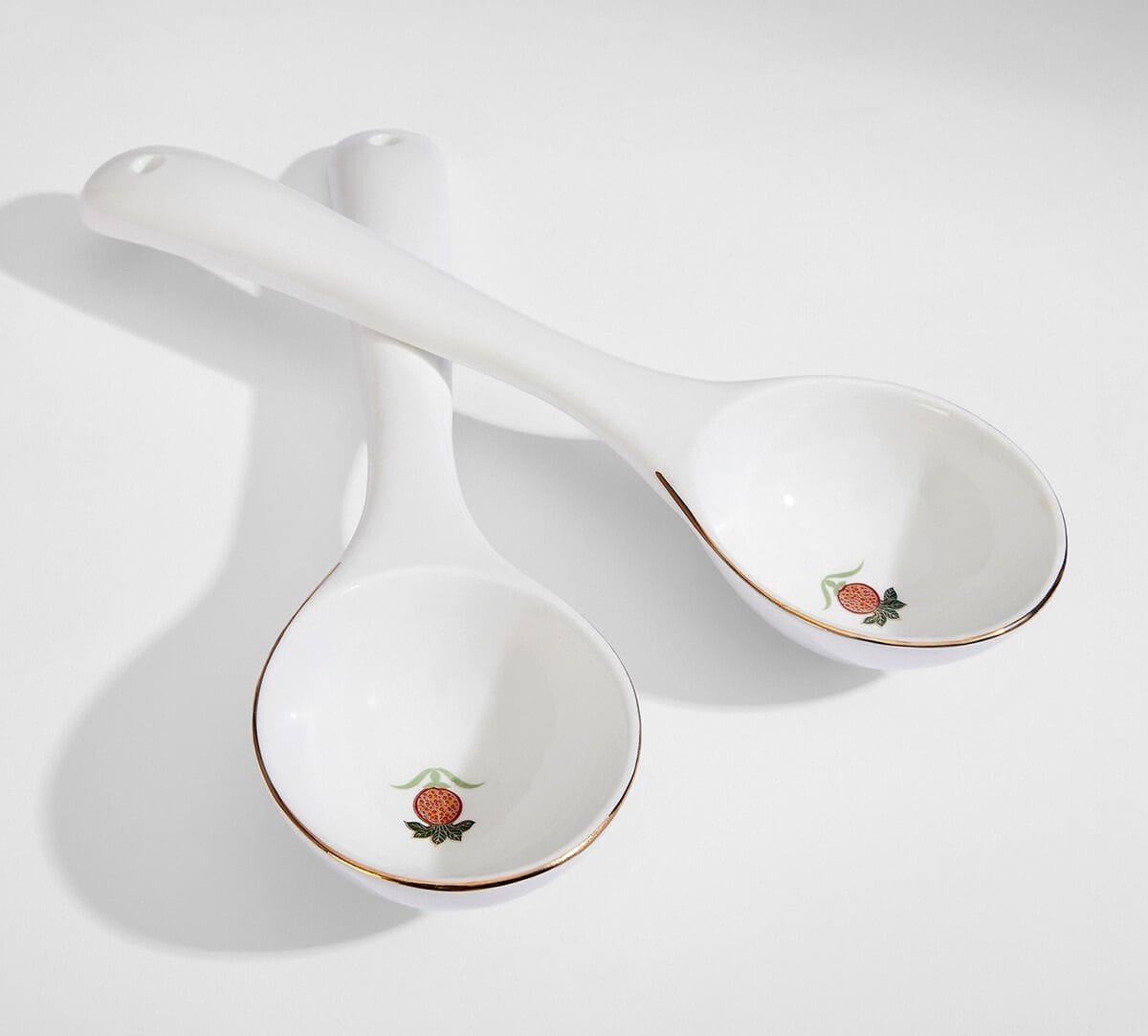 India Circus by Krsnaa Mehta Blushed Orchard Dinner set 40 Pieces