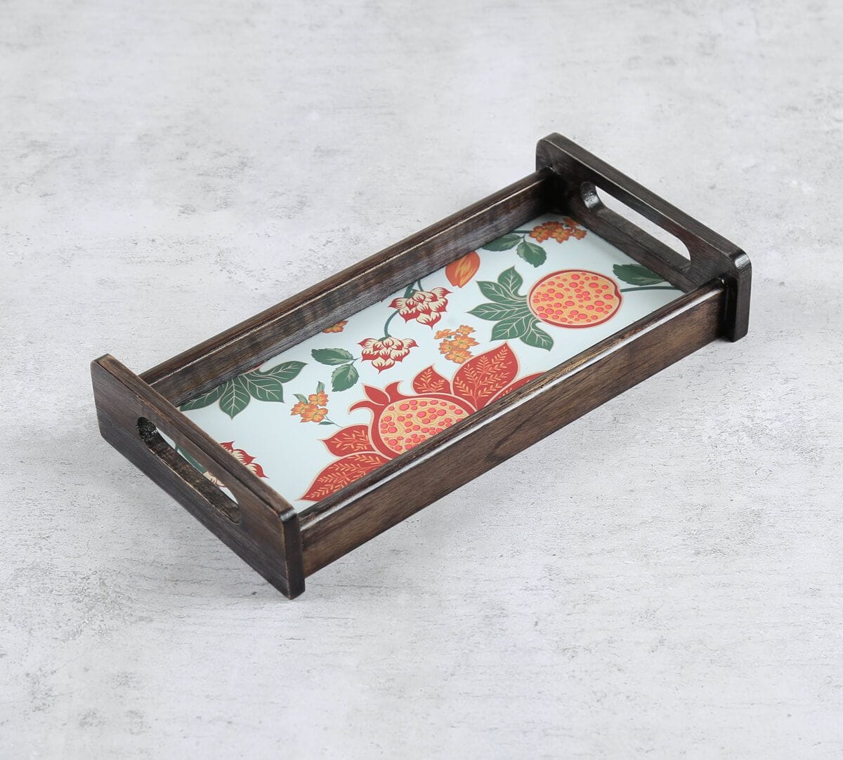 India Circus by Krsnaa Mehta Blushed Orchard Trays Set of 3