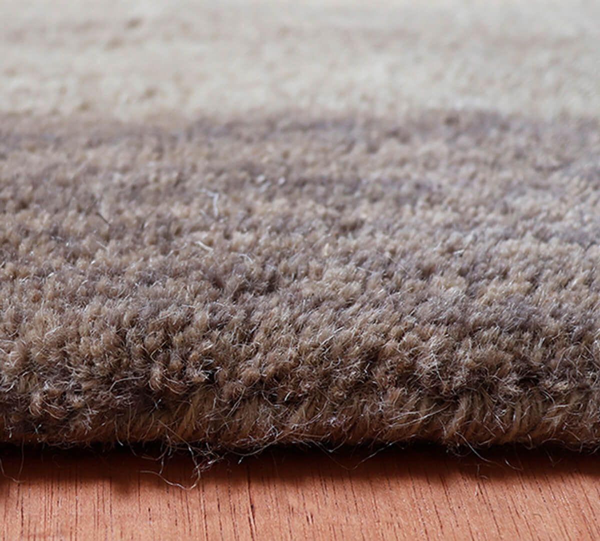 India Circus by Krsnaa Mehta Earthy Repeating Rectangles 4ft x 6ft Rug