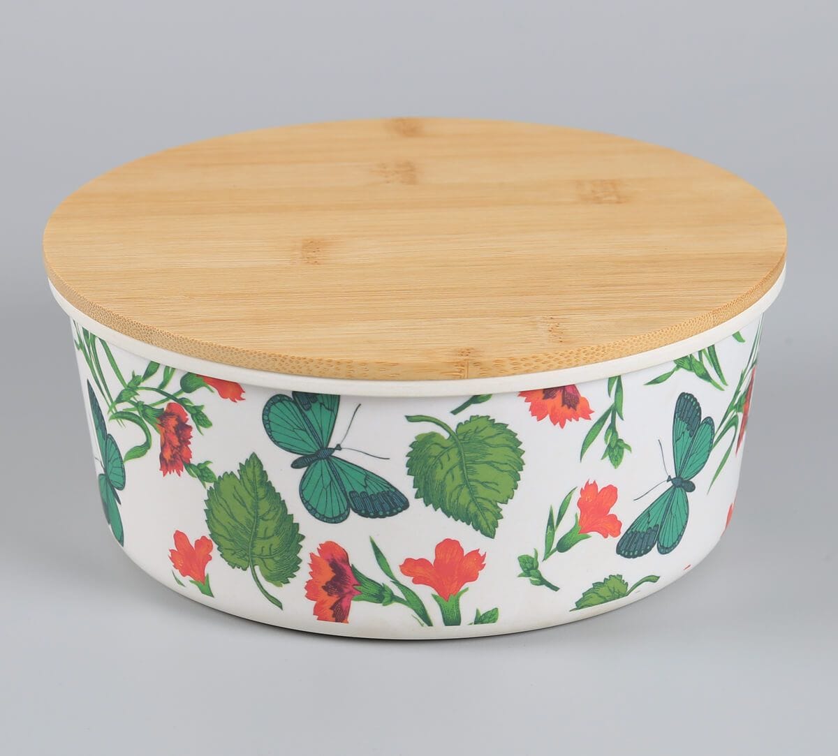 India Circus by Krsnaa Mehta Fluttering Extravagance Bamboo Container Set of 4