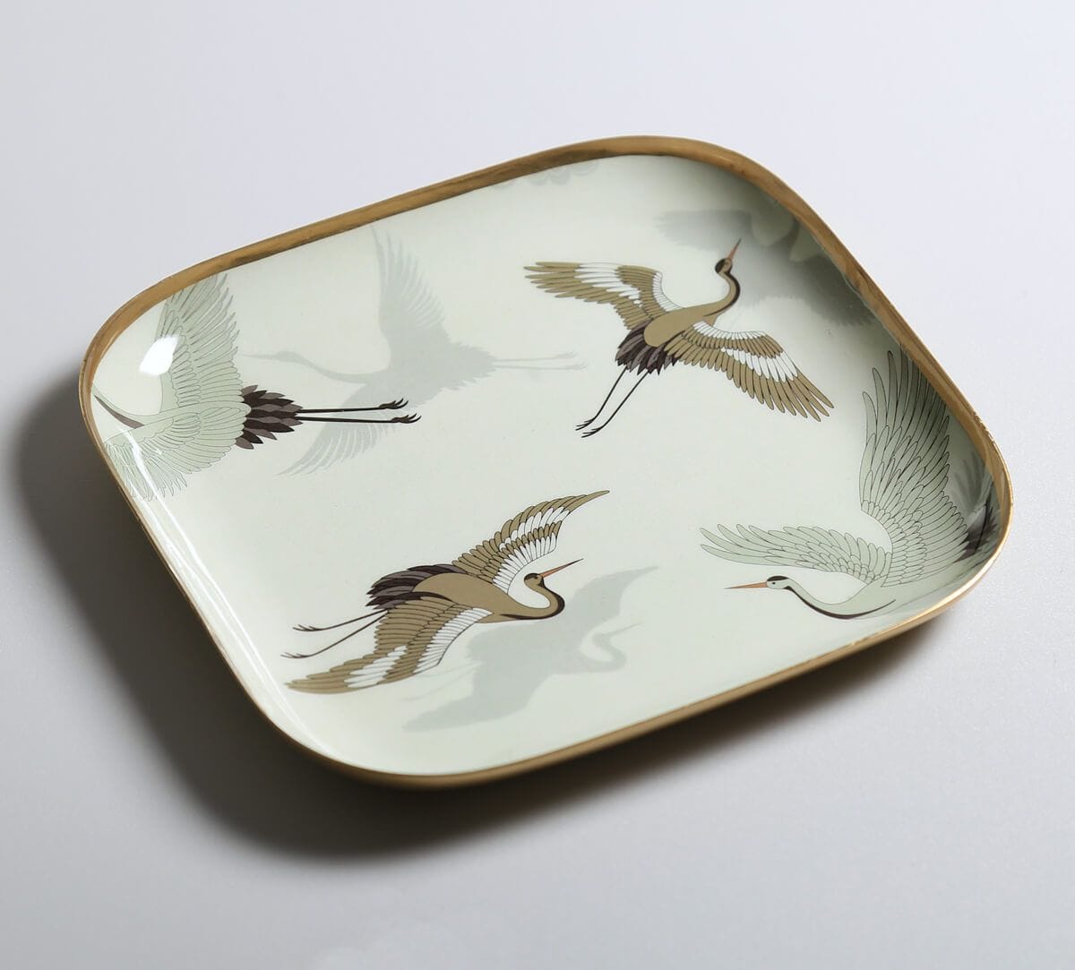 India Circus by Krsnaa Mehta Free Flight Square Platter Set