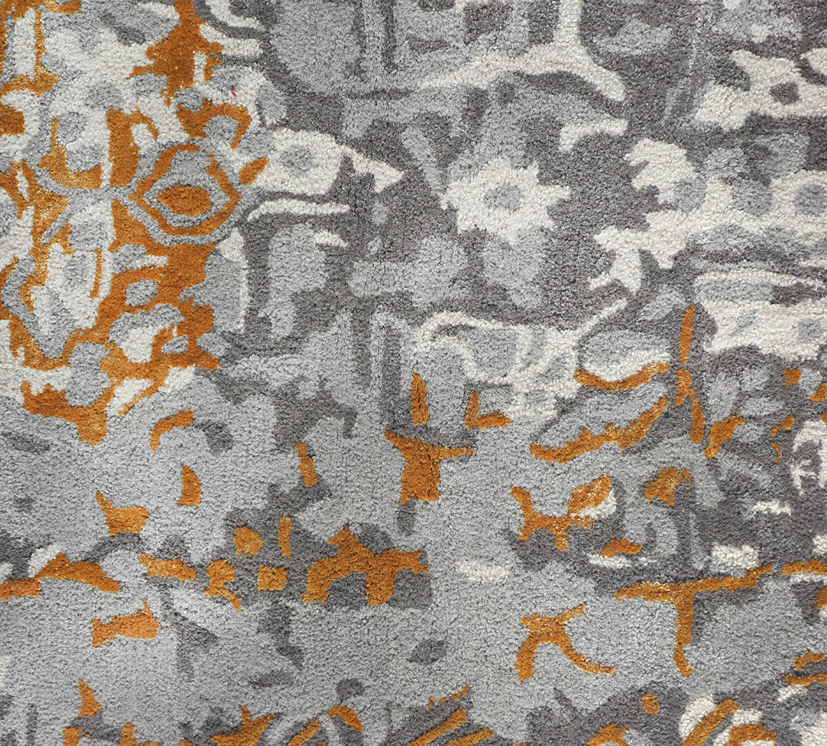 India Circus by Krsnaa Mehta Golden Grays 4ft x 6ft Rug