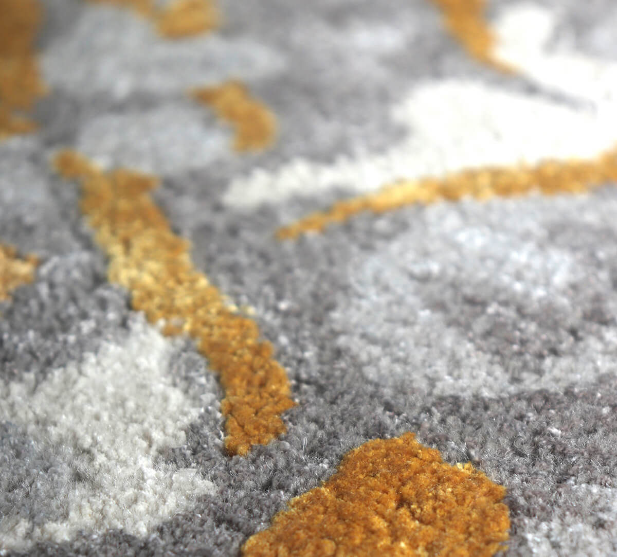 India Circus by Krsnaa Mehta Golden Grays 4ft x 6ft Rug