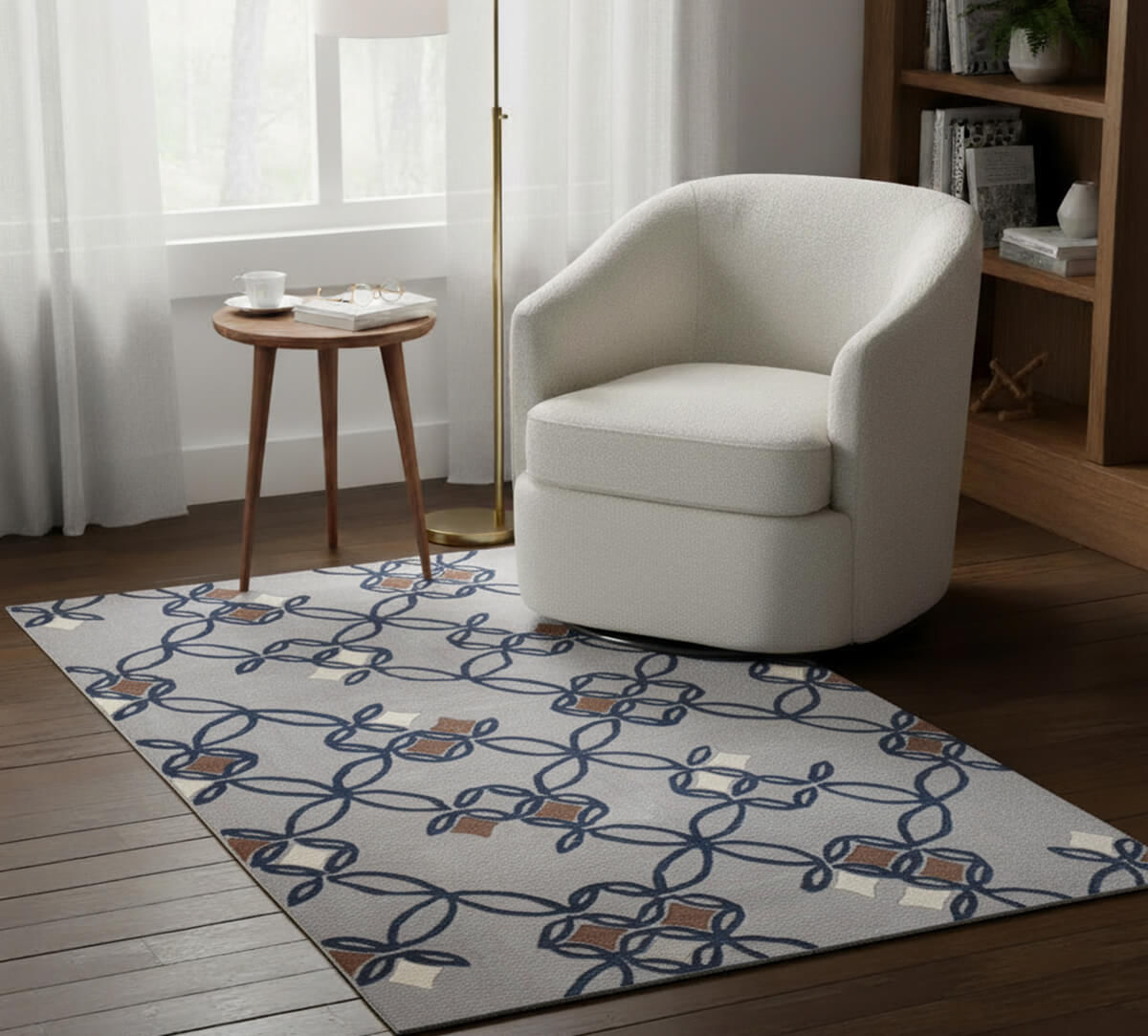 Gray Galore 4ft x 6ft Rug