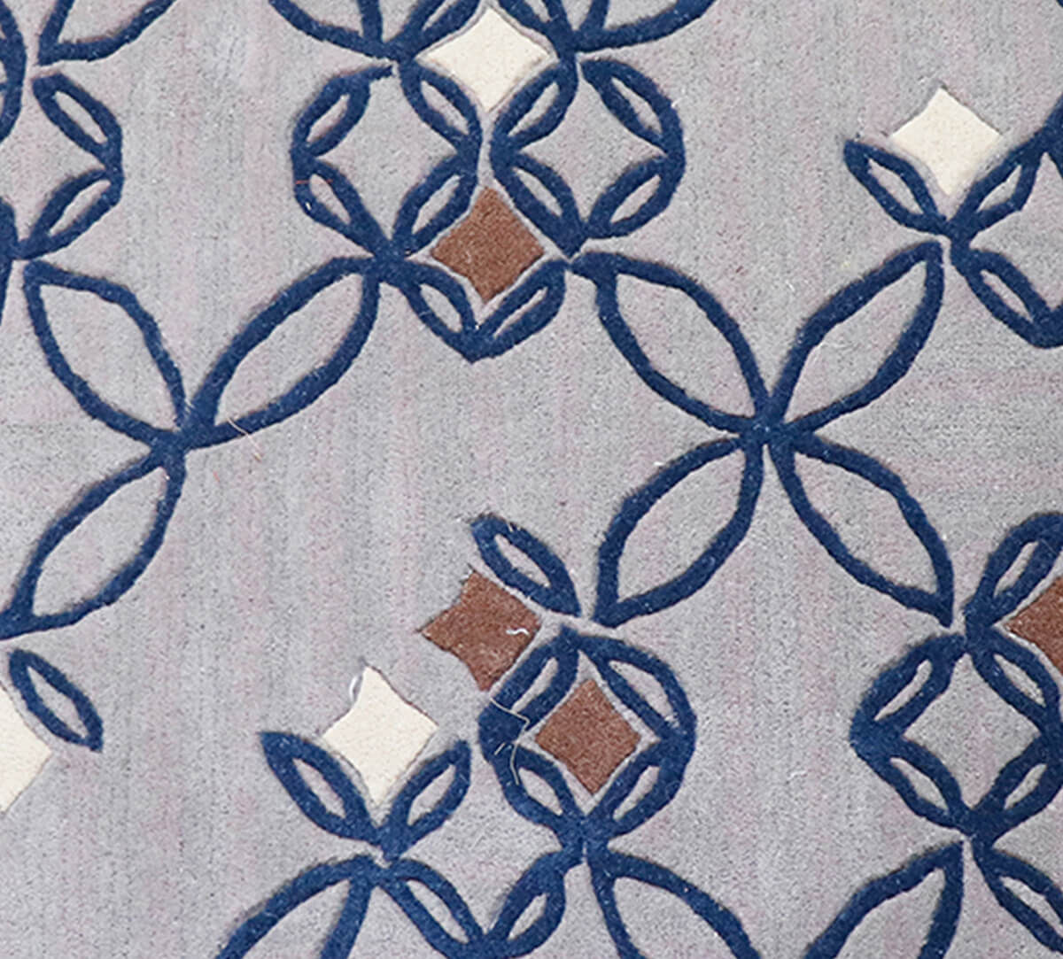 India Circus by Krsnaa Mehta Gray Galore 4ft x 6ft Rug