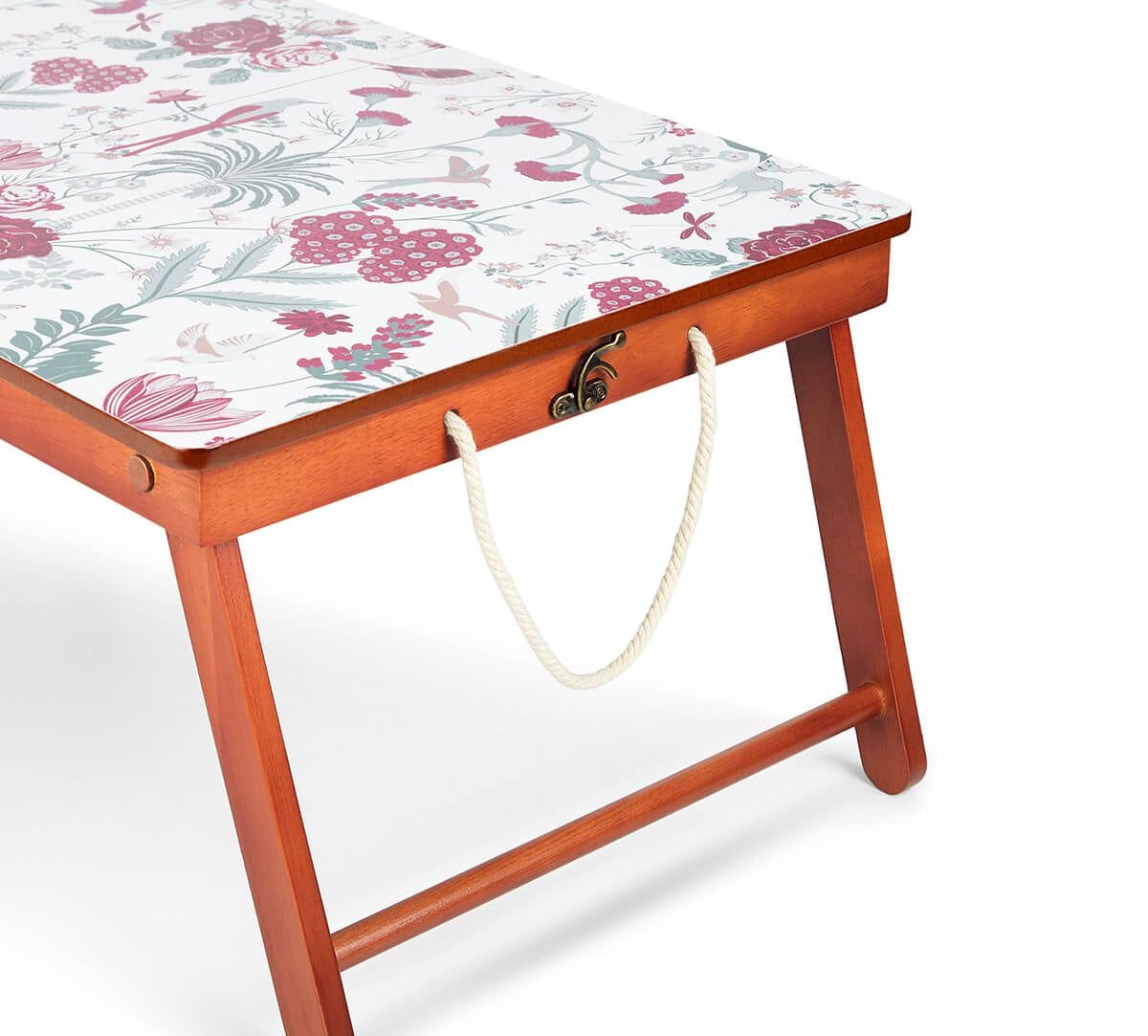 India Circus by Krsnaa Mehta Grey Floral Galore Breakfast Tray