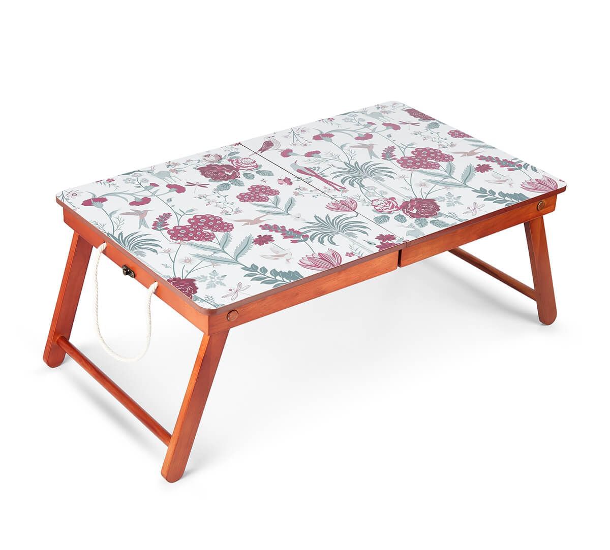 India Circus by Krsnaa Mehta Grey Floral Galore Breakfast Tray