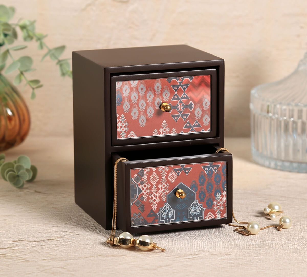 India Circus by Krsnaa Mehta Heritage Haven Small Chest of Drawer