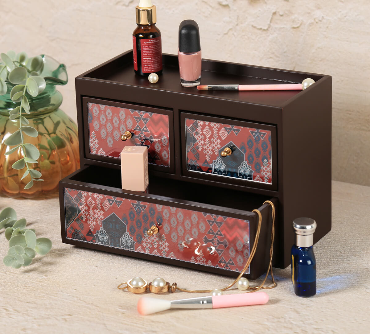 India Circus by Krsnaa Mehta Heritage Haven Chest of Drawer