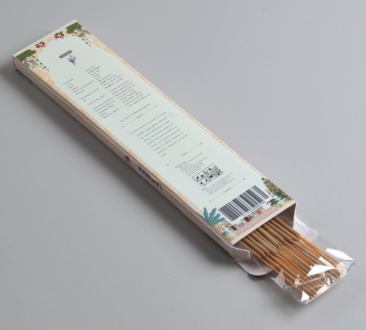 India Circus by Krsnaa Mehta Lavender Incense Stick Set of 20 Sticks