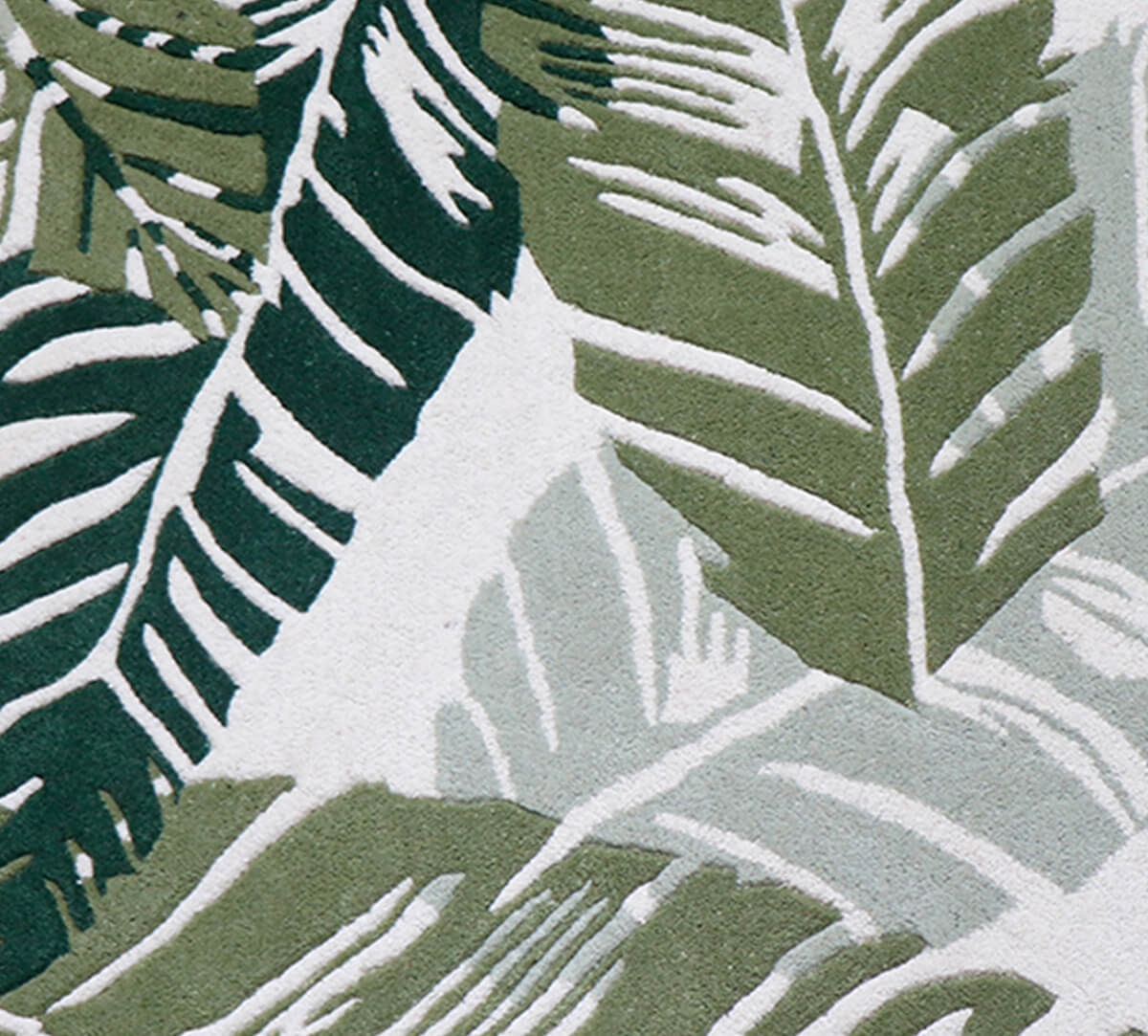 India Circus by Krsnaa Mehta Leafy Love 4ft x 6ft Rug