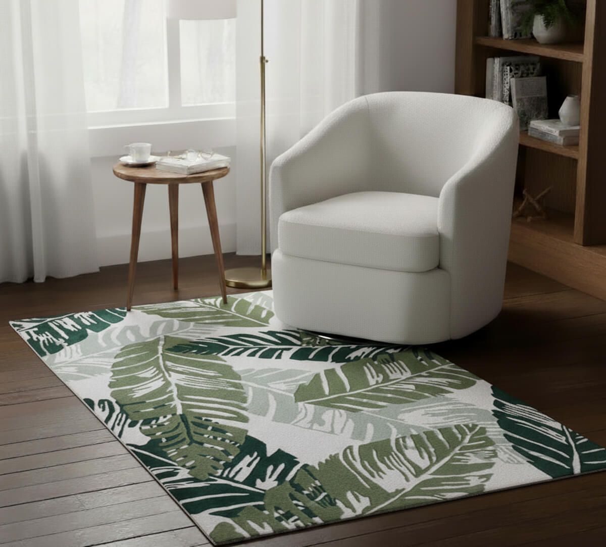 Leafy Love 4ft x 6ft Rug