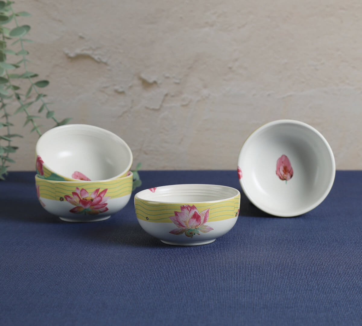 India Circus by Krsnaa Mehta Lotus Pond Katori Set of 4