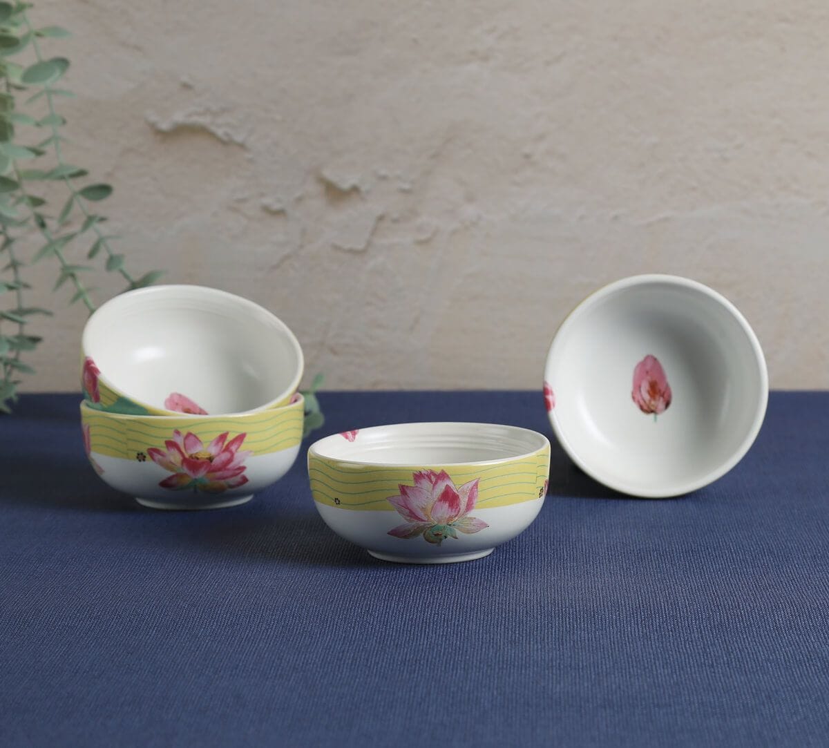 India Circus by Krsnaa Mehta Lotus Pond Katori Set of 4