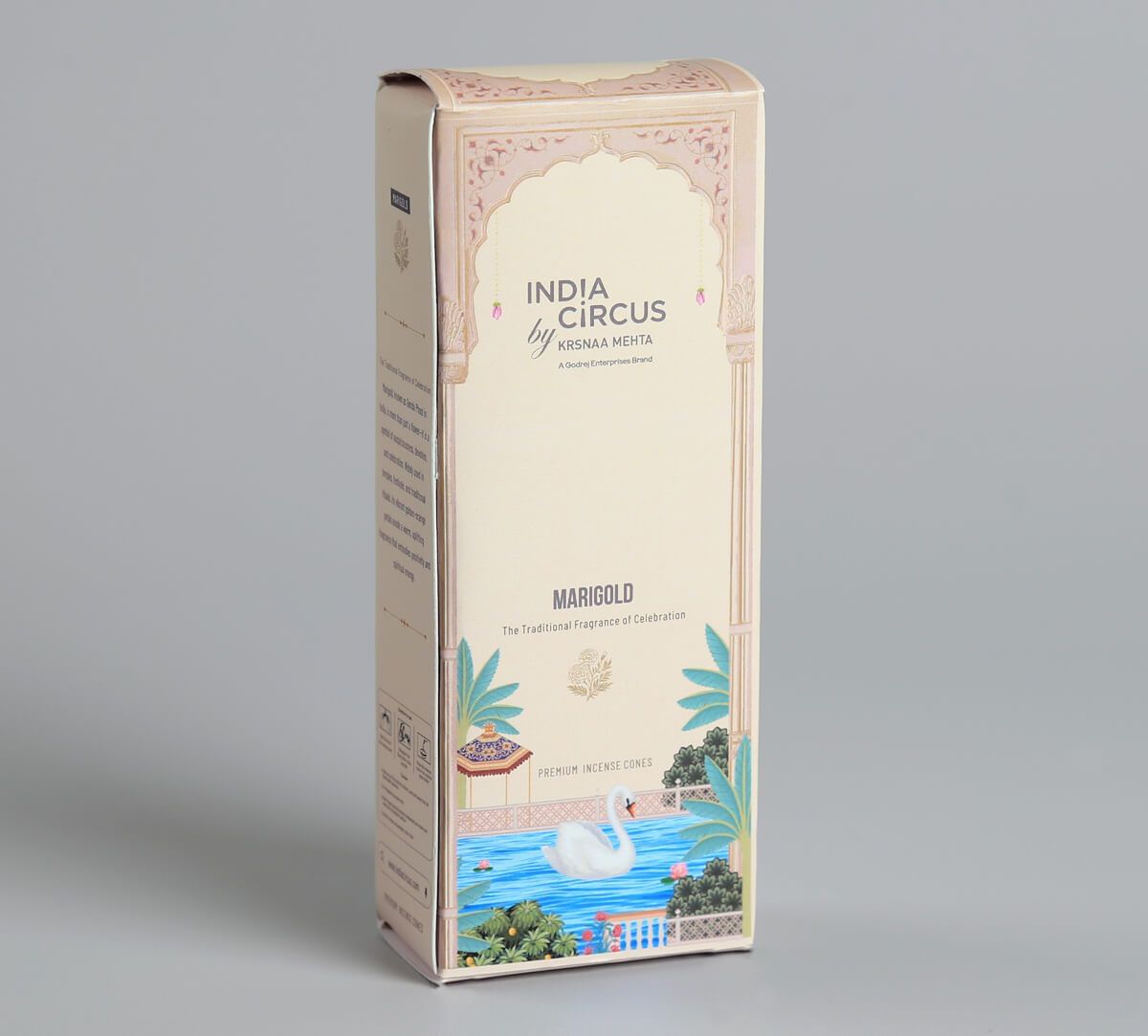 India Circus by Krsnaa Mehta Marigold Incense Cone Set of 20 Cone