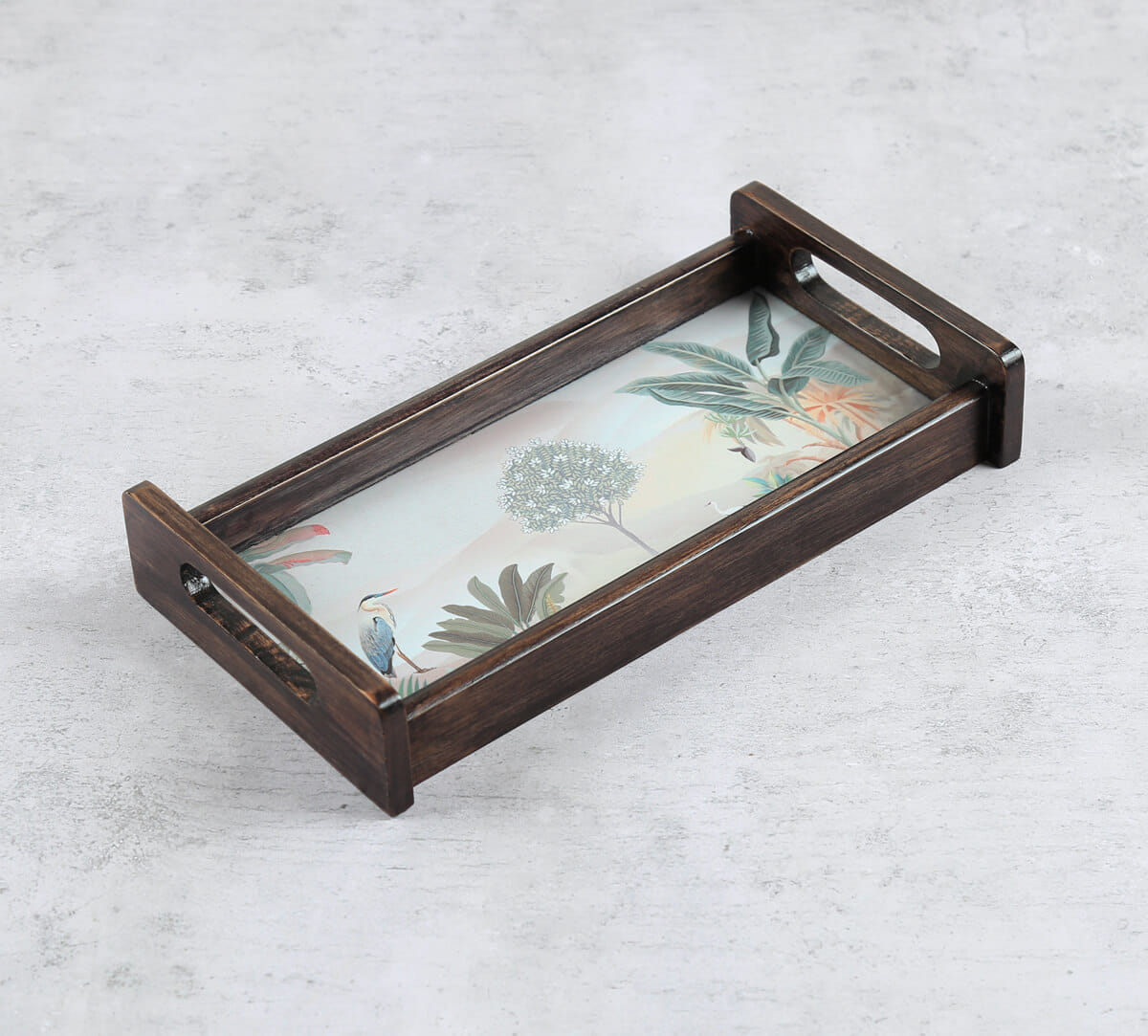 India Circus by Krsnaa Mehta Mirage of Paradise Trays Set of 3