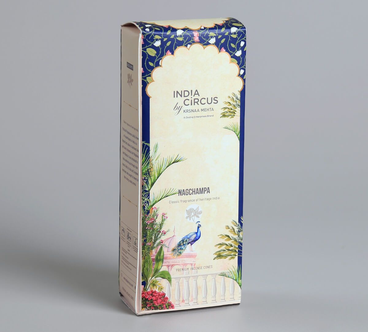 India Circus by Krsnaa Mehta Nagchampa Incense Cone Set of 20 Cone