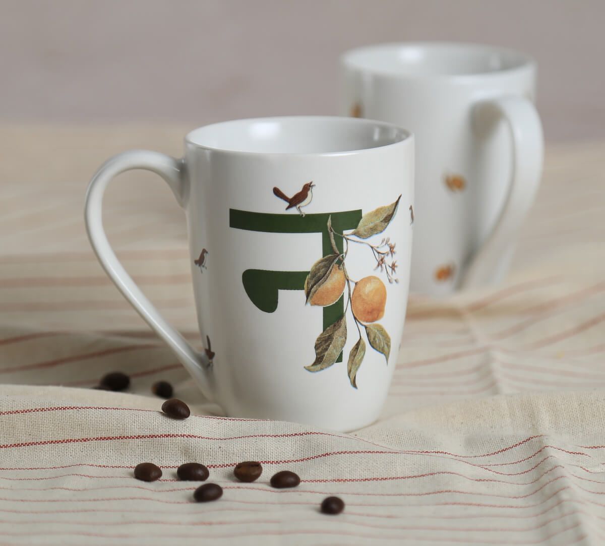 India Circus by Krsnaa Mehta Nightingale's Night Porcelain Coffee Mug