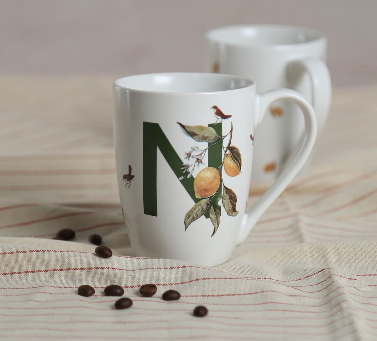 India Circus by Krsnaa Mehta Nightingale's Night Porcelain Coffee Mug