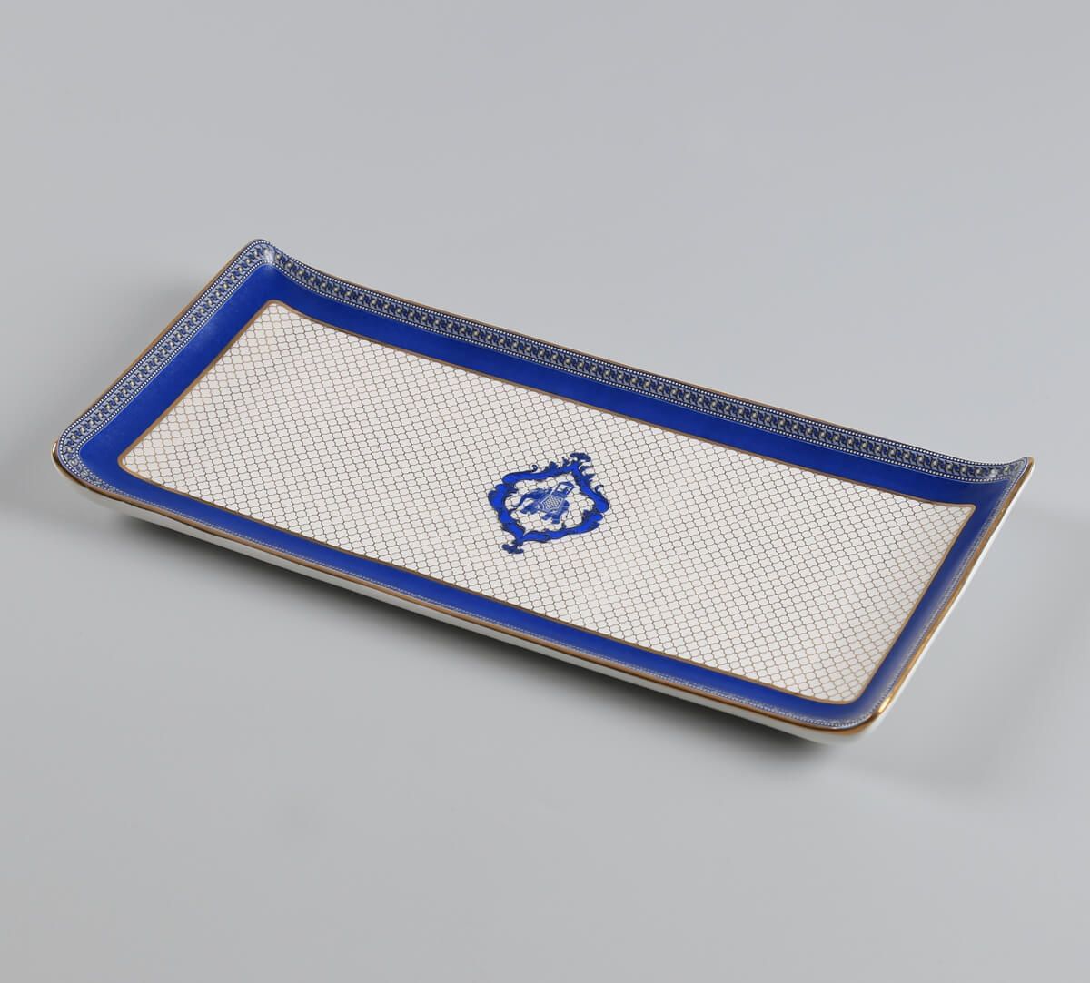 India Circus by Krsnaa Mehta Oceanic Opulence Coffee Mugs and Platter Set