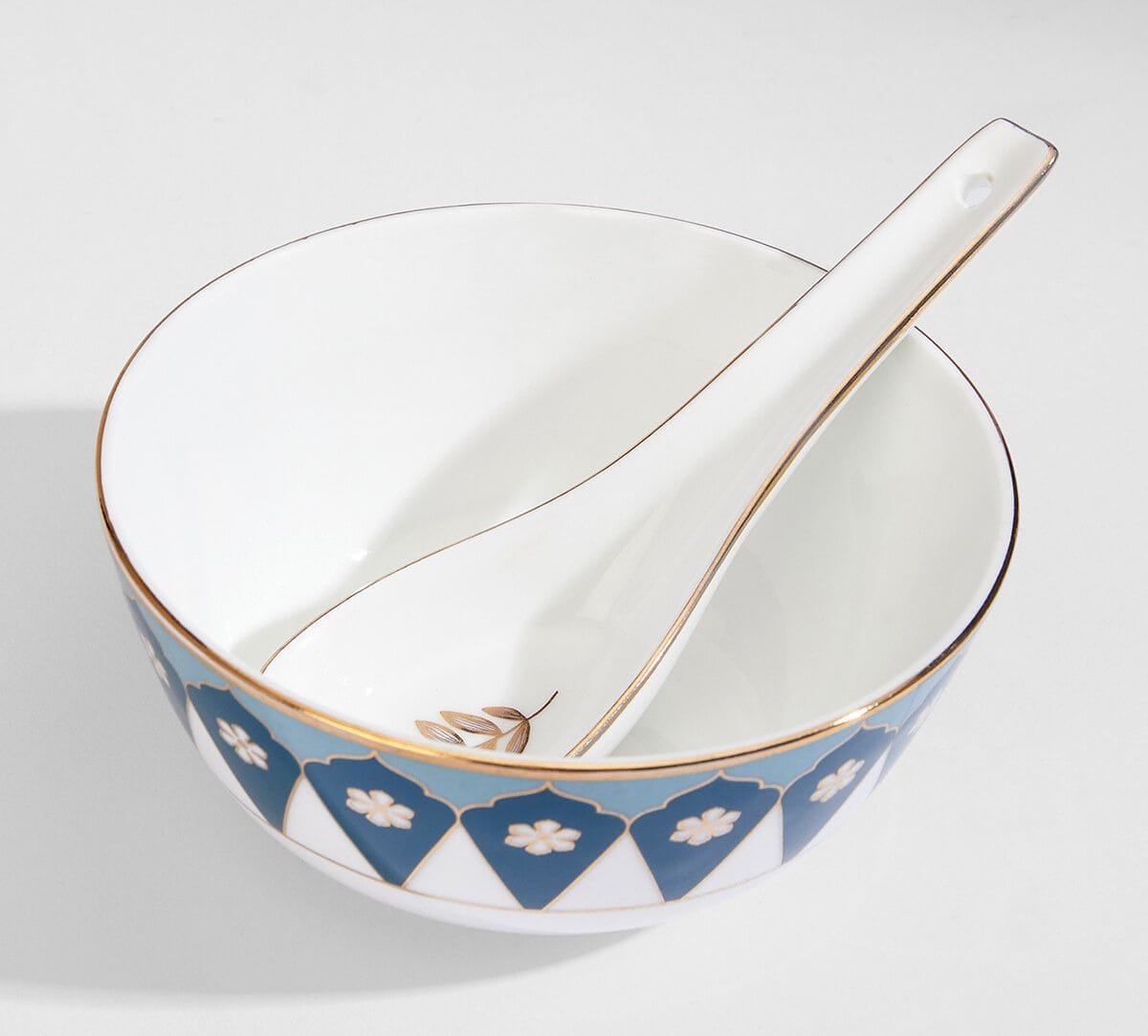 India Circus by Krsnaa Mehta Oceanic Opulence Dinner set 40 Pieces