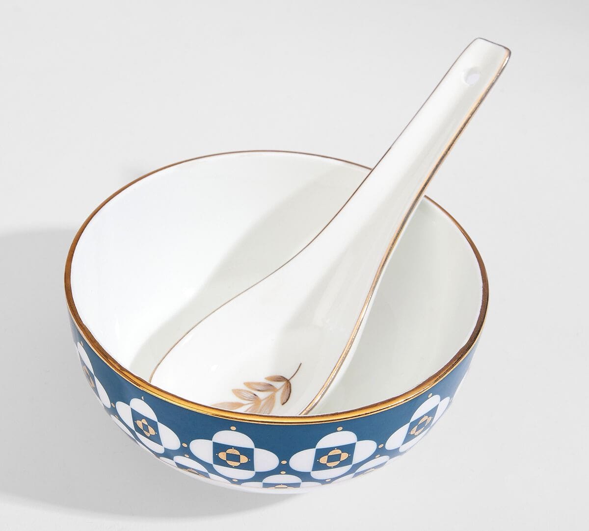 India Circus by Krsnaa Mehta Oceanic Opulence Dinner set 40 Pieces