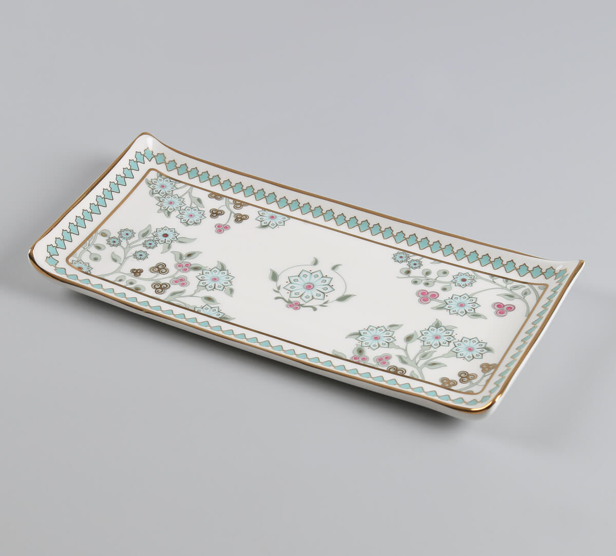 India Circus by Krsnaa Mehta Olive Oasis Coffee Mugs and Platter Set