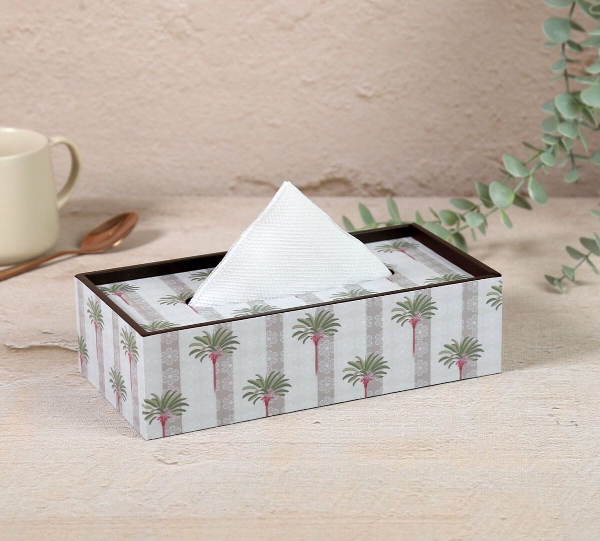 India Circus by Krsnaa Mehta Palms of Chanderi Tissue Box Holder