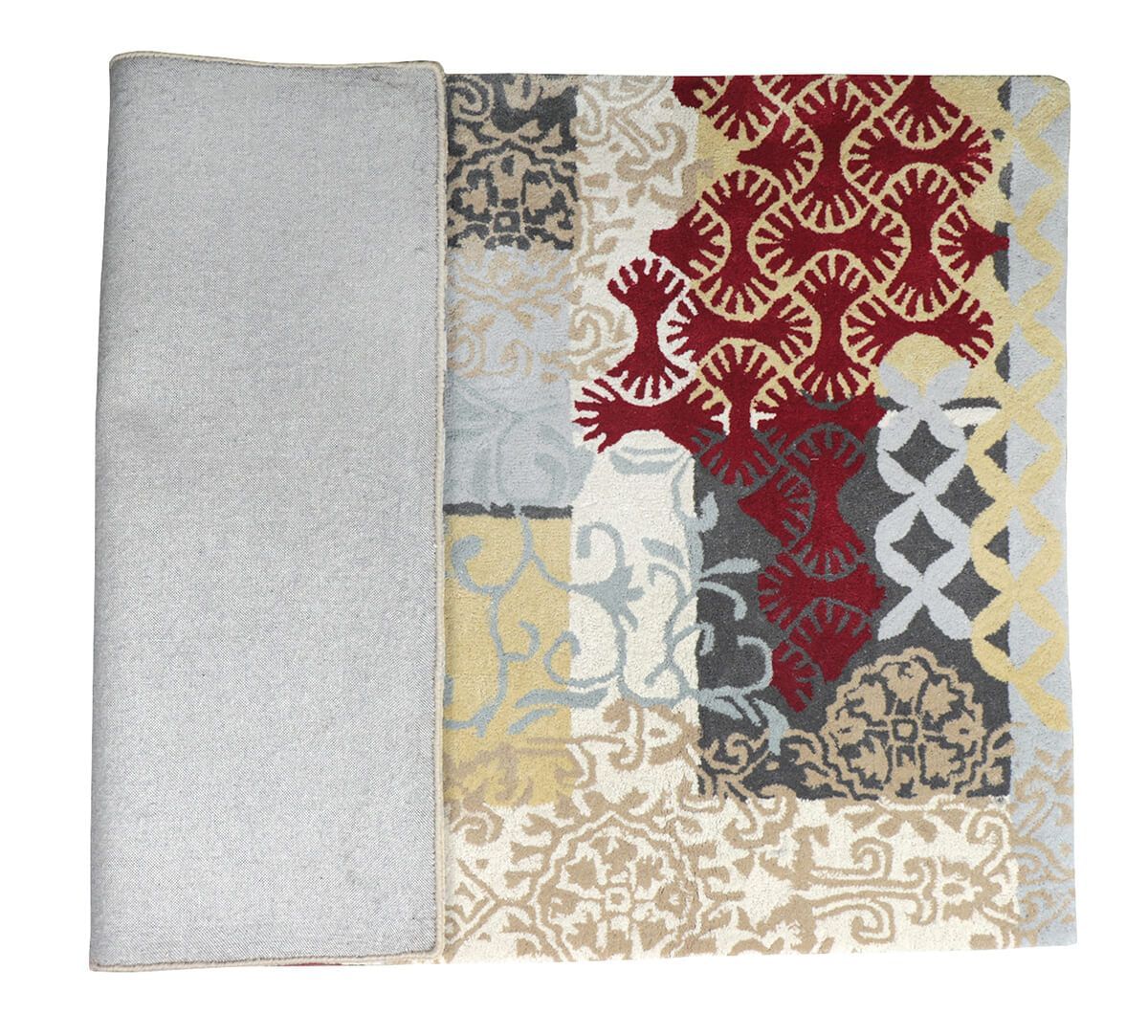 India Circus by Krsnaa Mehta Patches of Culture 4ft x 6ft Rug