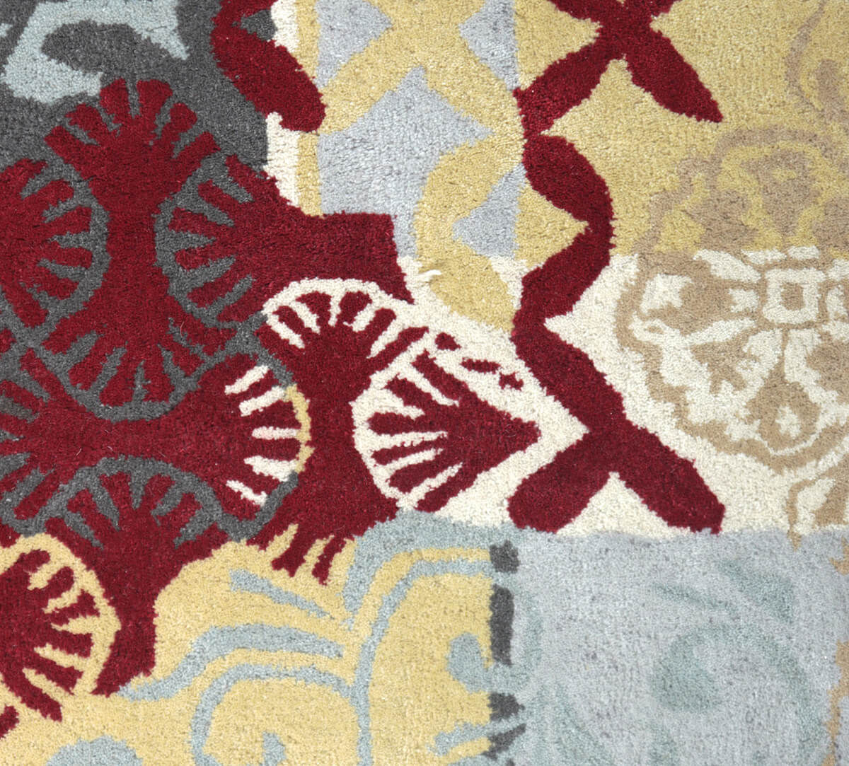 India Circus by Krsnaa Mehta Patches of Culture 4ft x 6ft Rug