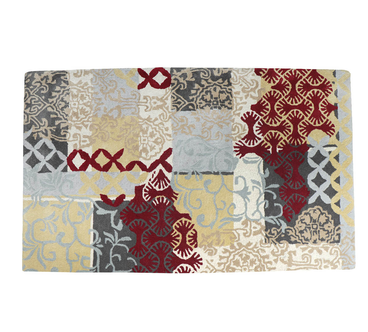 India Circus by Krsnaa Mehta Patches of Culture 4ft x 6ft Rug