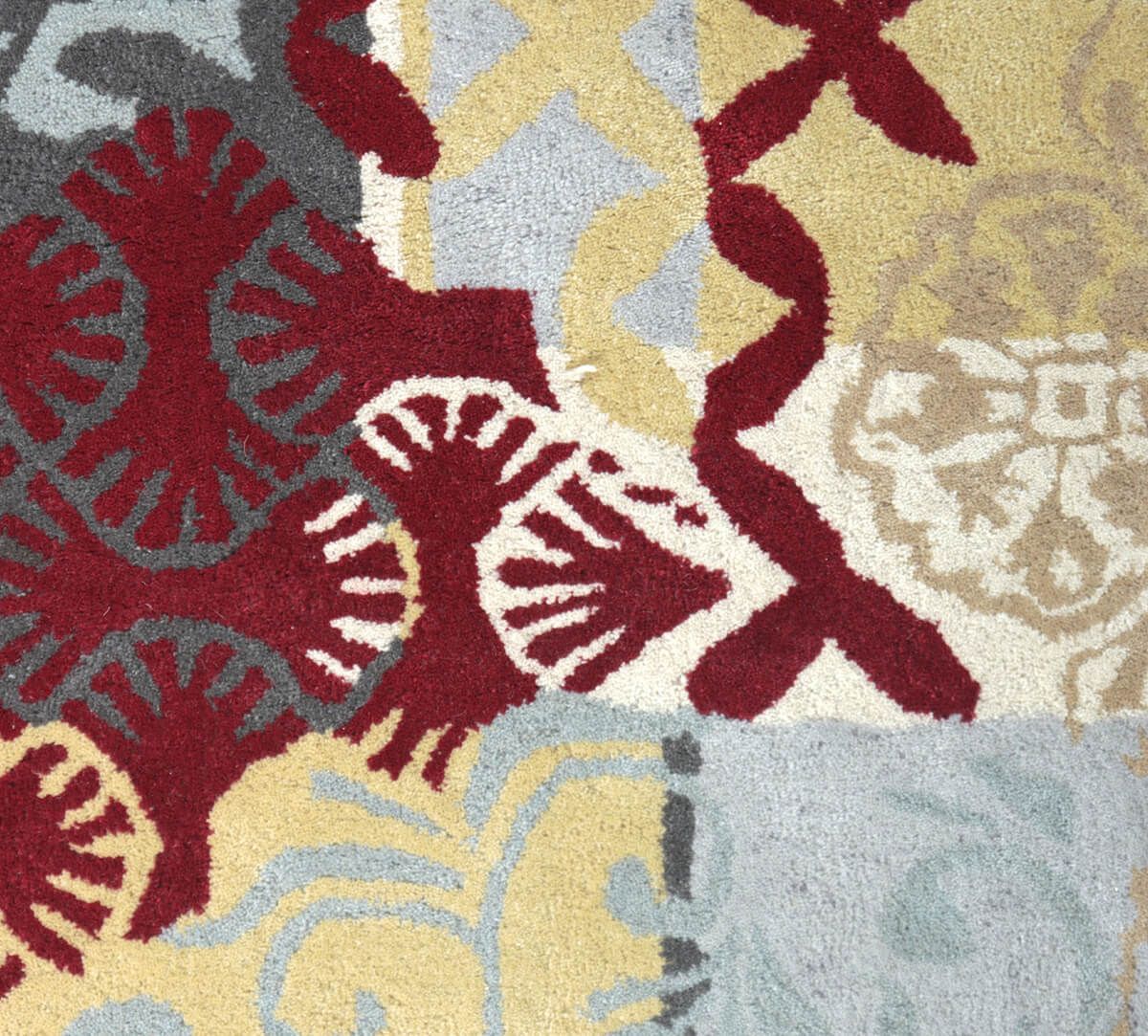 India Circus by Krsnaa Mehta Patches of Culture 4ft x 6ft Rug