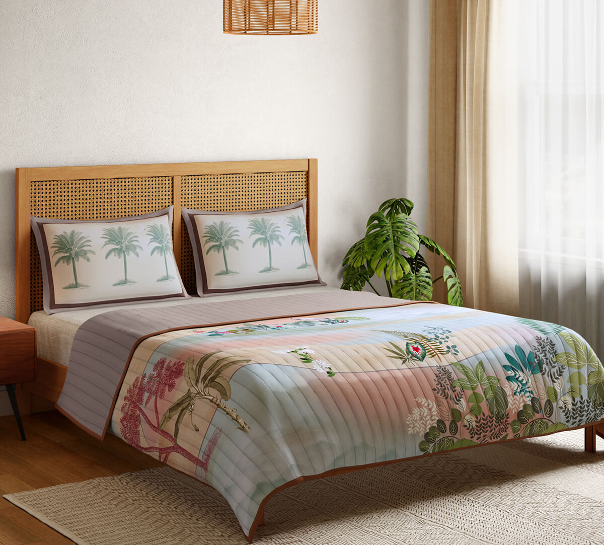 India Circus by Krsnaa Mehta Pathway of Pergolas Bed cover set