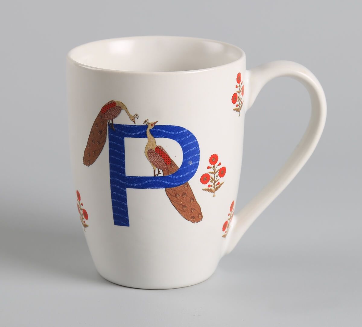 India Circus by Krsnaa Mehta Peacock Palace Porcelain Coffee Mug