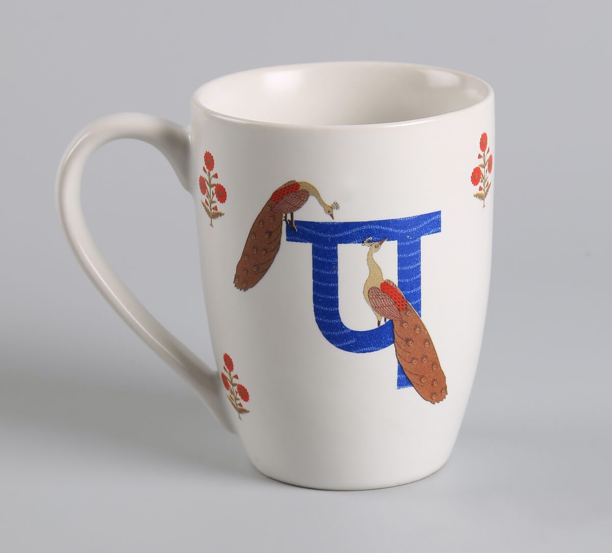 India Circus by Krsnaa Mehta Peacock Palace Porcelain Coffee Mug