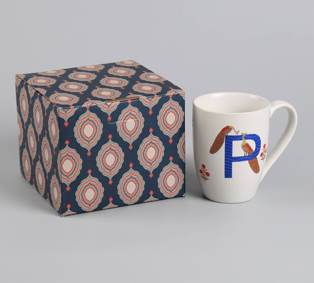 India Circus by Krsnaa Mehta Peacock Palace Porcelain Coffee Mug